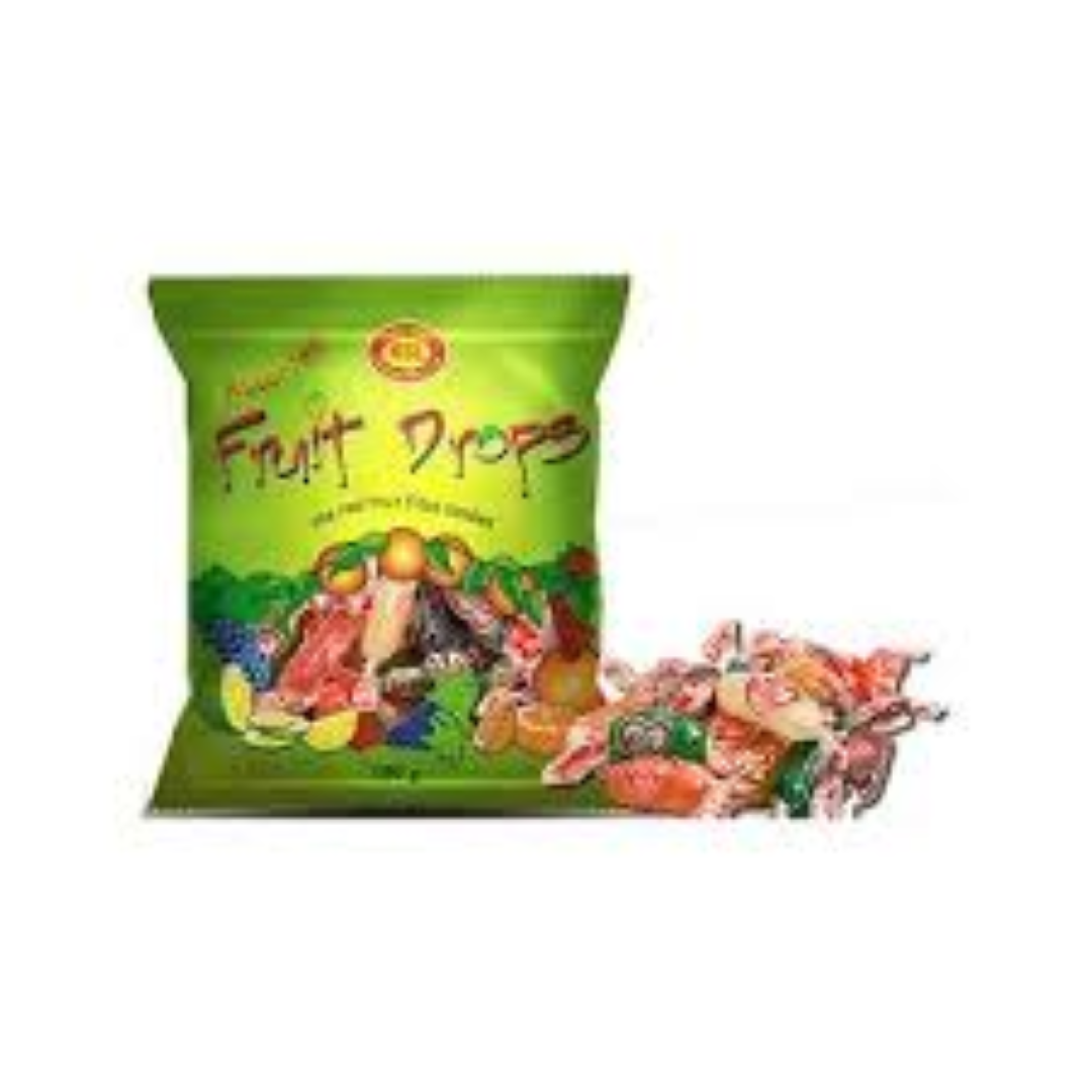 KSL FRUIT DROPS ASSORTED 150G